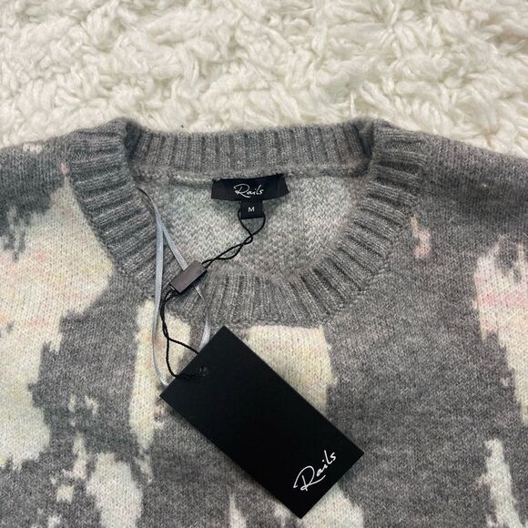 Rails Grey Tie Dye Virgo Sweater - Picture 3 of 5